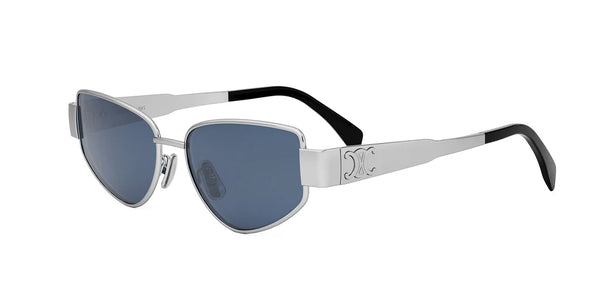 Celine cat eye azul/plateado  lente de sol
