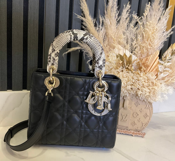 Lady Dior Phyton