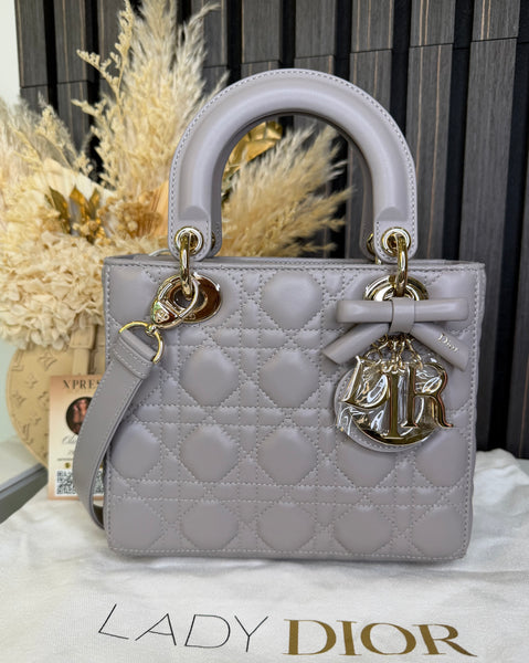 Lady Dior Small gris
