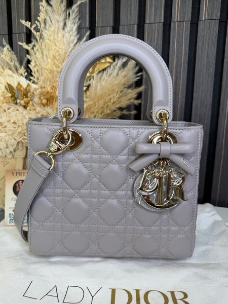 Lady Dior Small gris