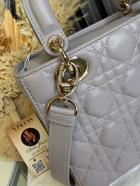 Lady Dior Small gris