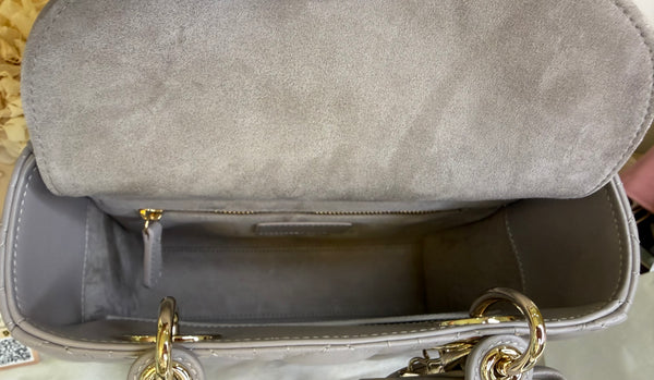 Lady Dior Small gris