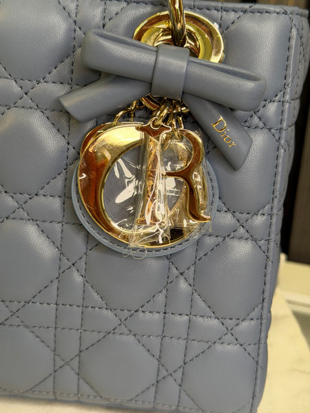 Lady Dior Small azul
