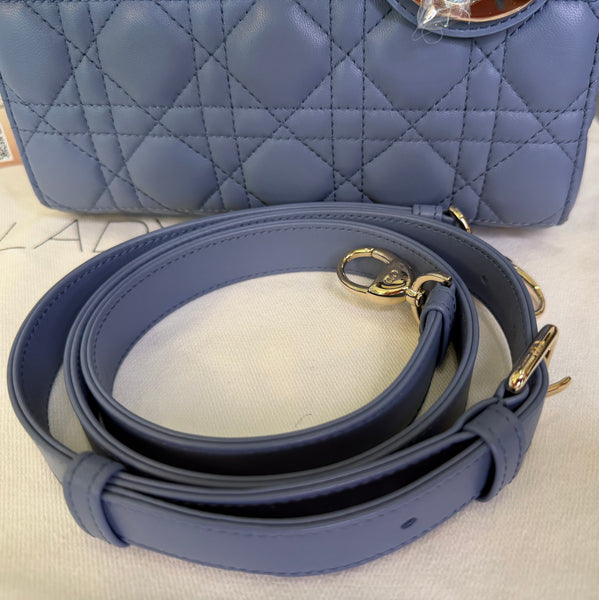 Lady Dior Small azul