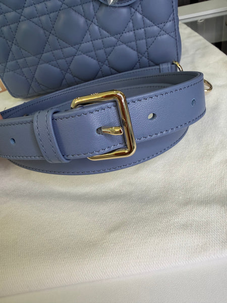 Lady Dior Small azul