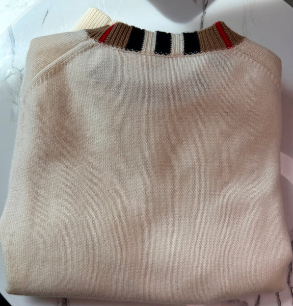Burberry eyre natural white