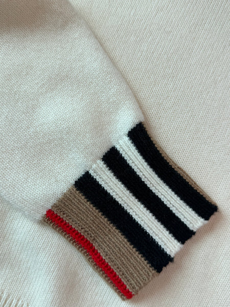 Burberry eyre natural white