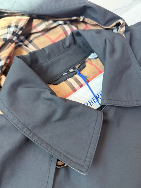 Burberry coat Telford negro