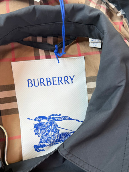 Burberry coat Telford negro