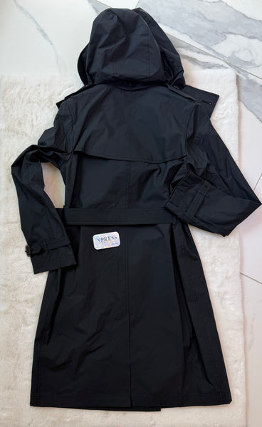 Burberry coat Telford negro