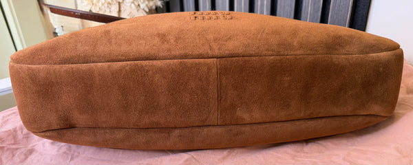 Miu Miu suede adventure medium bag