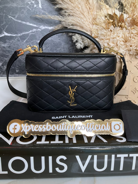YSL Gaby vanity bag in lambskin