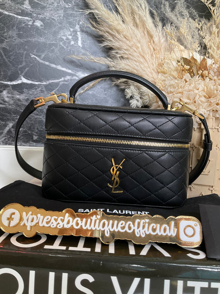 YSL Gaby vanity bag in lambskin