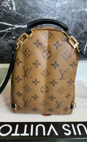 Louis Vuitton reverse Palm Spring mini backpack