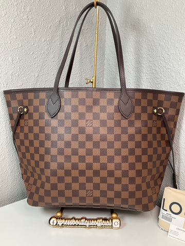 Louis Vuitton neverfull ebene/rojo