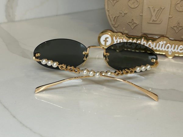 Gucci lente de sol perla