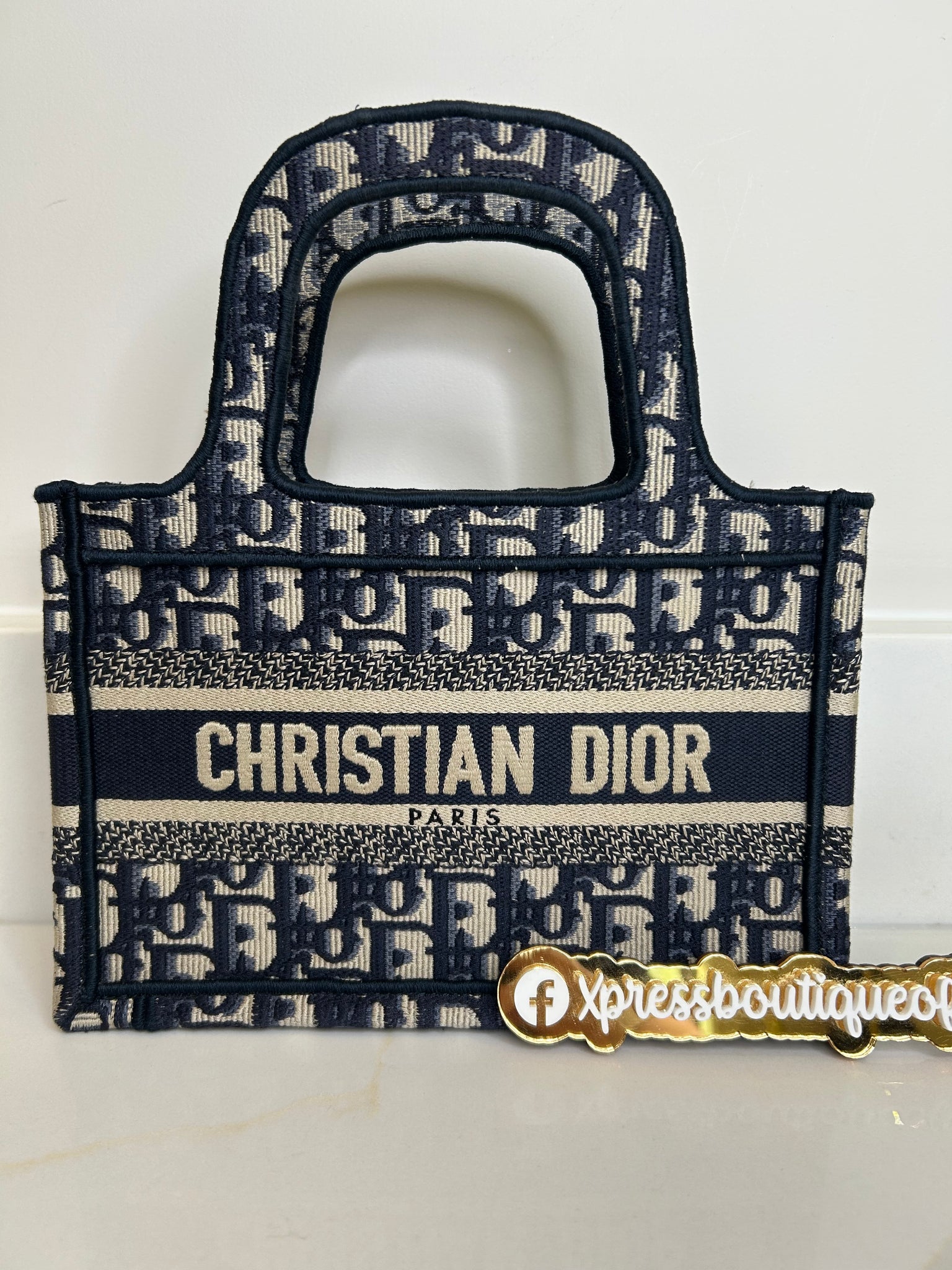 Dior small book tote
