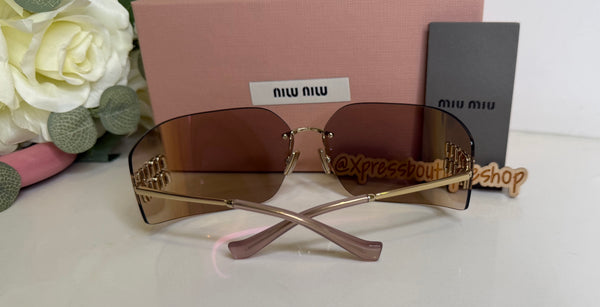 Miu miu 0MU54YS Pale gold