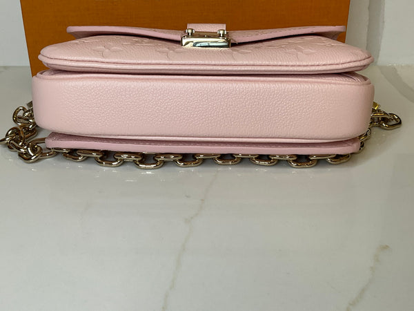 Louis Vuitton Metis West emprinte rose pastel