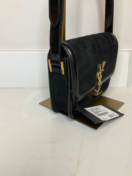 YSL velvet shoulder bag