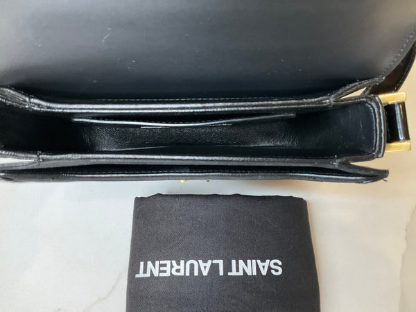 YSL velvet shoulder bag