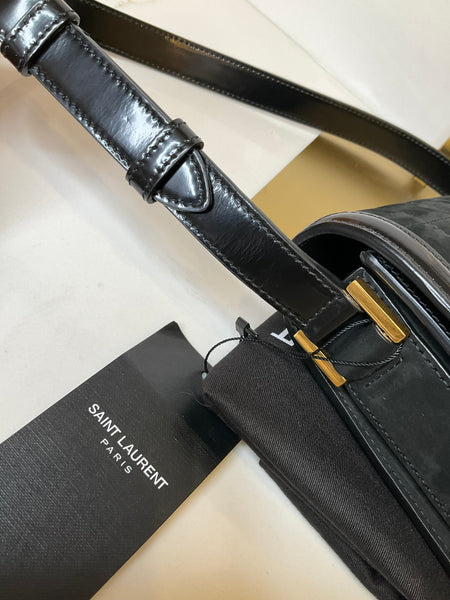 YSL velvet shoulder bag