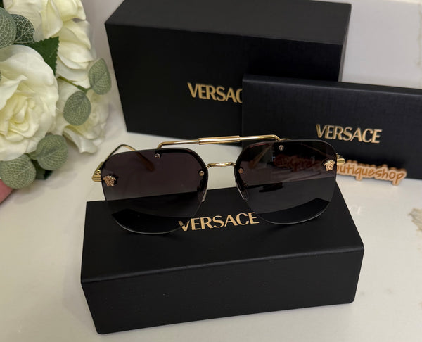 Versace lente de sol negro