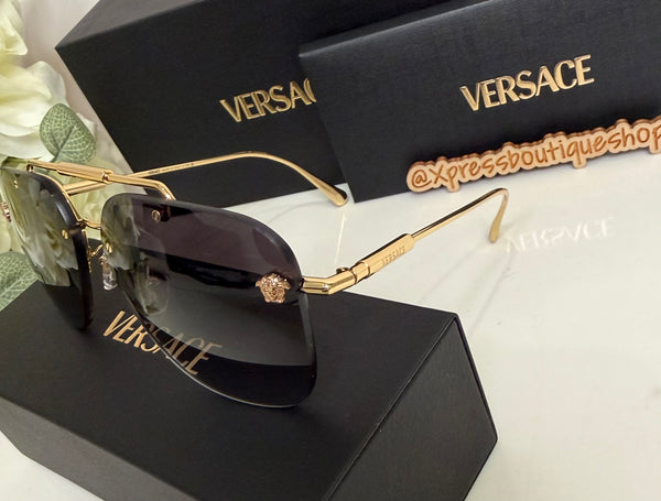 Versace lente de sol negro