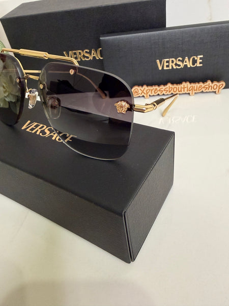 Versace lente de sol negro