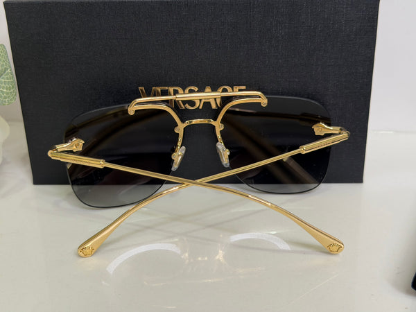 Versace lente de sol negro