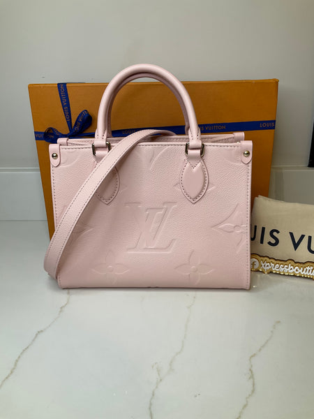 Louis Vuitton OTG PM emprinte rose