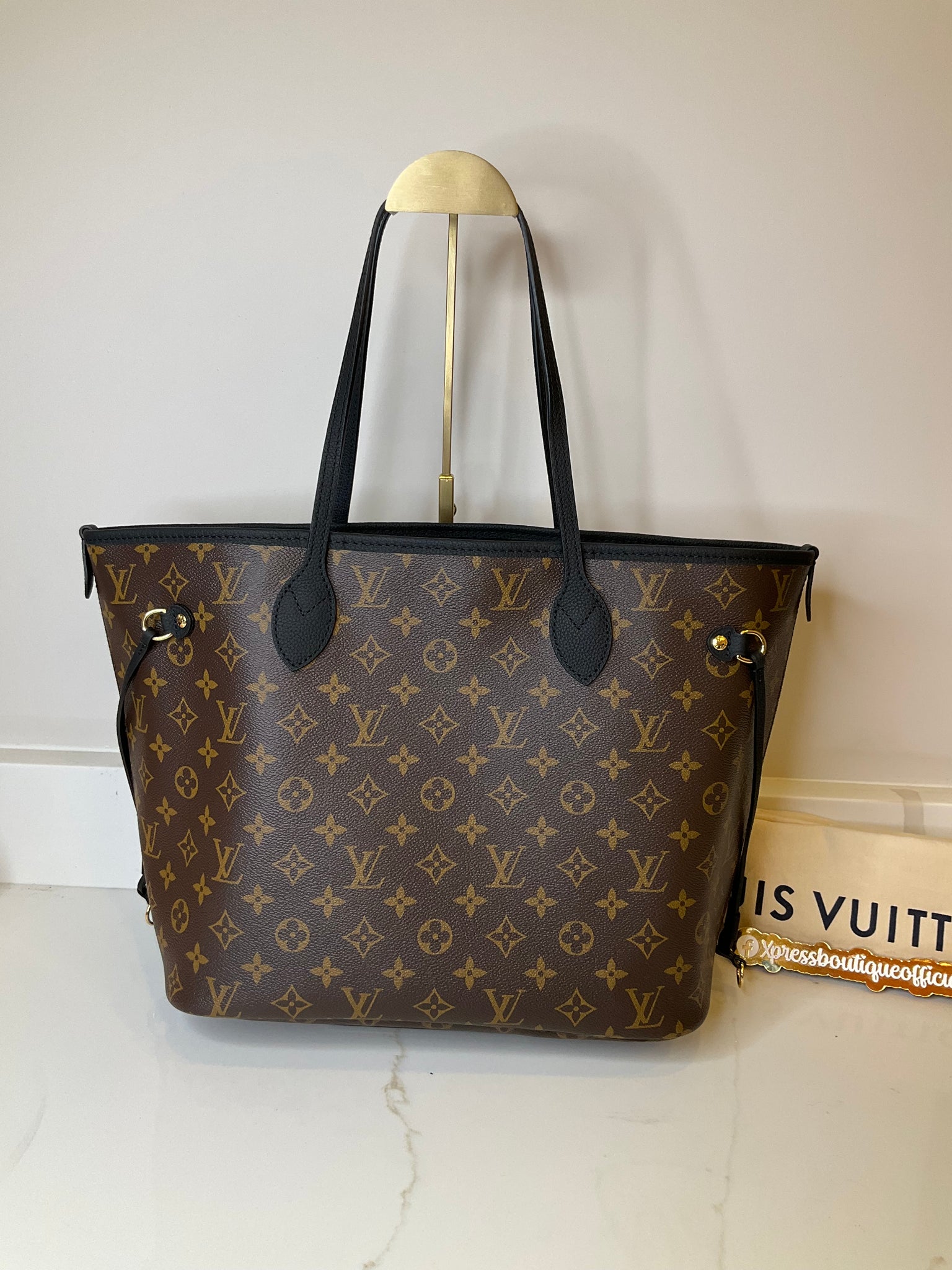 Louis  Vuitton neverfull inside out