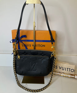 Louis Vuitton Multipochette emprinte noir