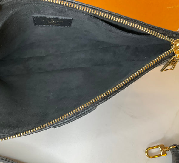 Louis Vuitton Multipochette emprinte noir