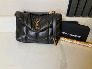 YSL TOY PUFFER BLACK