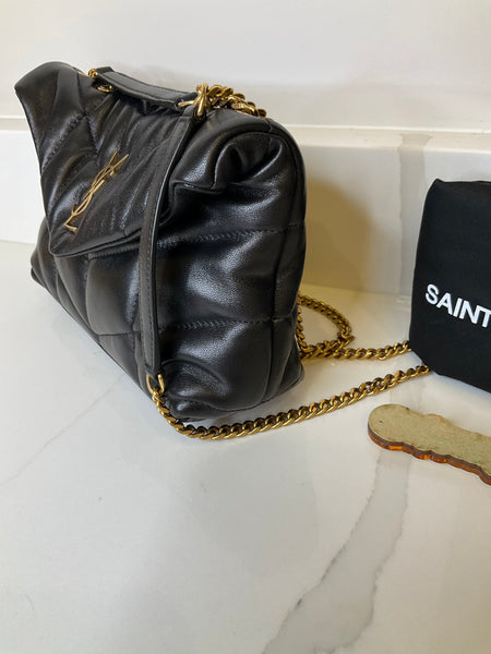 YSL TOY PUFFER BLACK