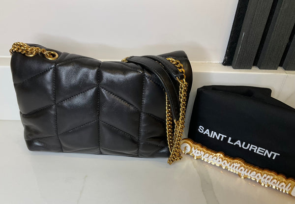 YSL TOY PUFFER BLACK