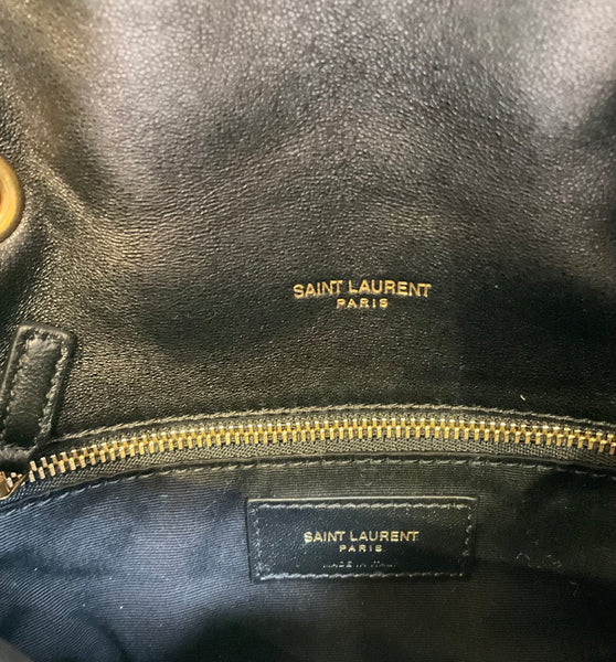 YSL TOY PUFFER BLACK