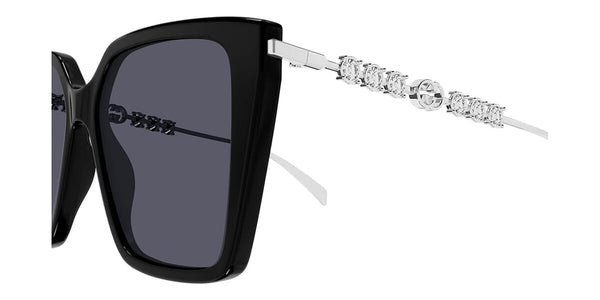 Gucci lente de sol con cristales GG1967S 002