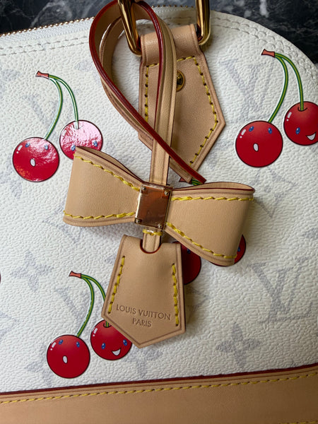 LOUIS VUITTON ALMA BB CHERRY