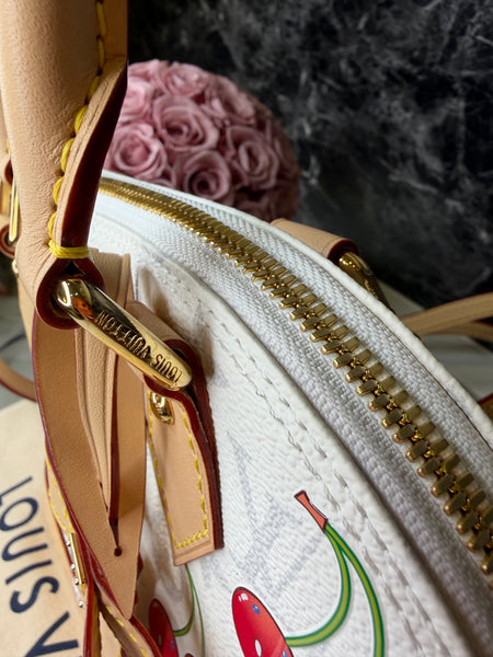 LOUIS VUITTON ALMA BB CHERRY
