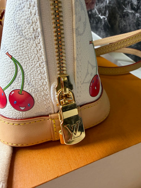 LOUIS VUITTON ALMA BB CHERRY
