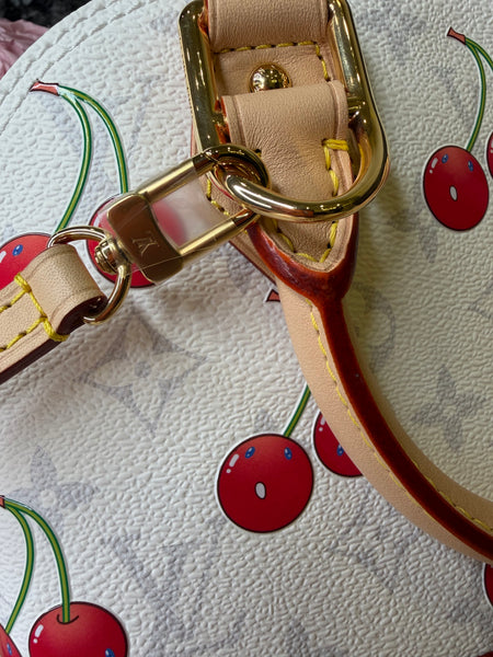 LOUIS VUITTON ALMA BB CHERRY