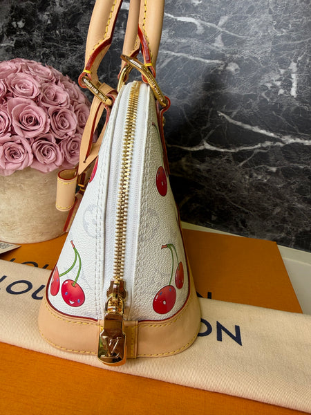 LOUIS VUITTON ALMA BB CHERRY
