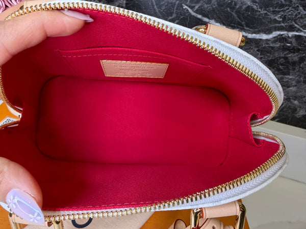 LOUIS VUITTON ALMA BB CHERRY