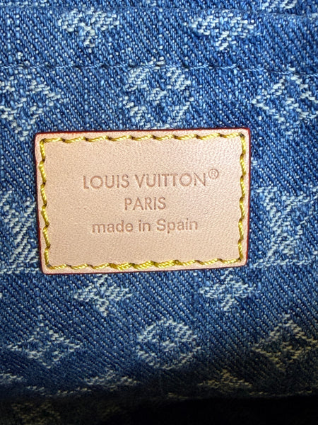 LOUIS VUITTON SPEEDY SOFT BLUE DENIM