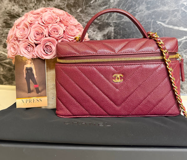 Chanel Vanity Chevron