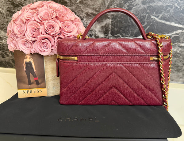 Chanel Vanity Chevron