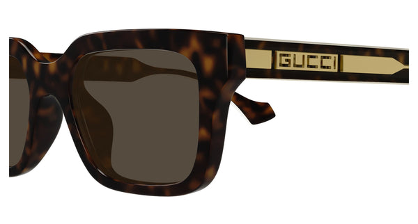 Gucci lente de sol dorado GG1732SK