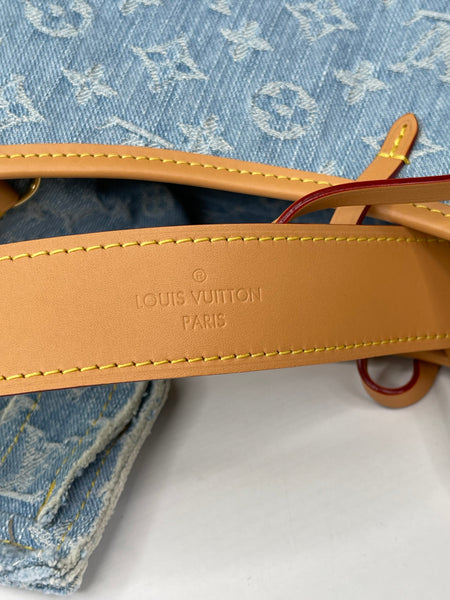 Louis Vuitton carry all denim